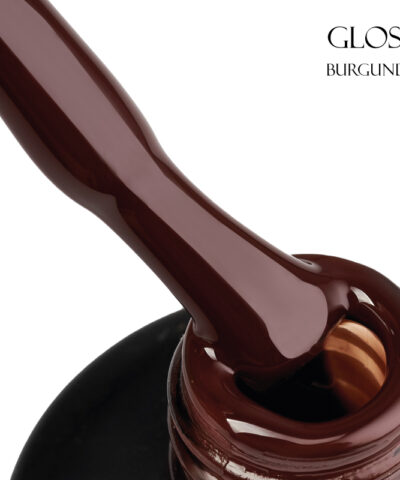 Gloss Color Base Gel Burgundy, 11ml