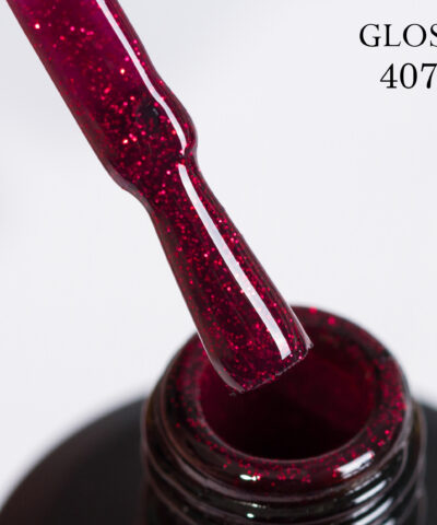 Gloss Gel Polish 407( vaarikapunane), 11 ml