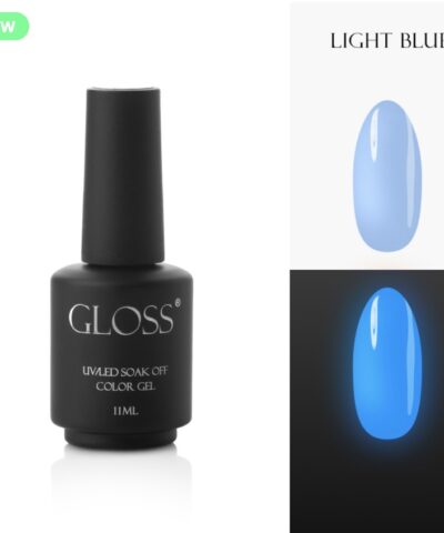 Gloss Gel Polish Light Blue Elf, 11 ml